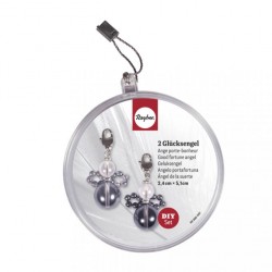 Kit Creativ: Ingeras, gri inchis/gri deschis, 2.4x1.5x5.1cm, 2 culori 2piese Kit Creativ: Ingeras, gri inchis/gri deschis, 2.4x1.5x5.1cm, 2 culori 2piese