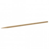 Bete lemn natur, sectiune rotunda, diam.3 mm, lungime 10 cm, 50 buc/set