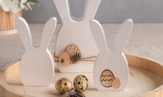 Decoratiune Iepurasi de Pasti