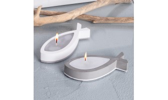 Lumanari de ceara in forma de peste Lumanari de ceara in forma de peste