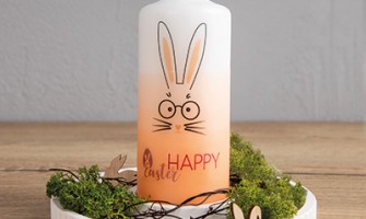 Decoratiune lumanare pt Paste