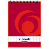 Bloc notes HERLITZ, A6, 50 file matematica, X.Book