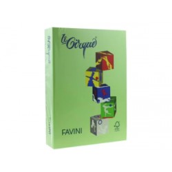 Hartie colorata 80g/mp A4 , 203 verde iarba, 500/coli, FAVINI