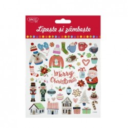 Abtibild - AB603 Cozy- Craciun Lipeste si zambeste DACO Abtibild - AB603 Cozy- Craciun Lipeste si zambeste DACO