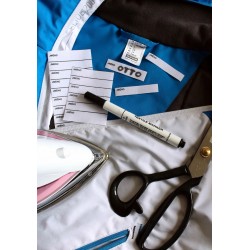 Etichetă termoadezivă cu marker , 45/set