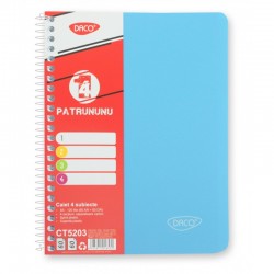 Caiet A5 120 file 4 subiecte DACO, CT5203
