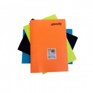 Caiet MY NOTE, A4 80 file, coperta plastic, matematica, DIVERSE CULORI
