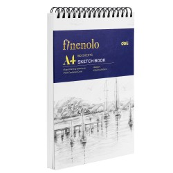 Bloc sketch book A4 60 file 160g Deli