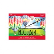  Bloc desen DACO, A4 , 250gr/mp , 15 file