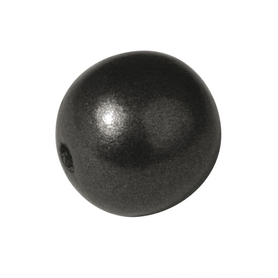 Element Rayher din lemn pentru bijuterii, sfera, 17 mm negru