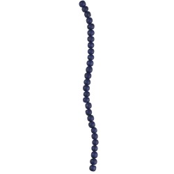 Margele Rayher din lemn, sirag 40 cm, aproximativ 70 bucati, mov,  5 mm, orificiu  1,5 mm