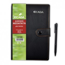 Agenda cu pix 175x250 mm ECADA  Agenda cu pix 175x250 mm ECADA