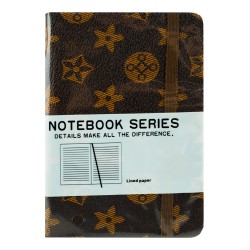 Notes A5 PU, Cu Elastic, 80 File , 5803-15