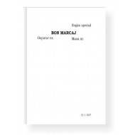 Bon marcaj, format A7, simplu, 100 file