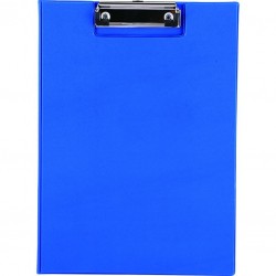 Clipboard dublu,  A4, DELI, albastru