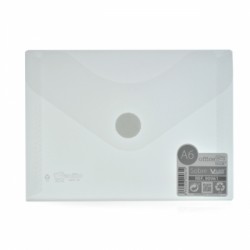 Mapa A6 plic, inchidere tip arici, ErichKrause , 90961, transparent Mapa A6 plic, inchidere tip arici, ErichKrause , 90961, transparent