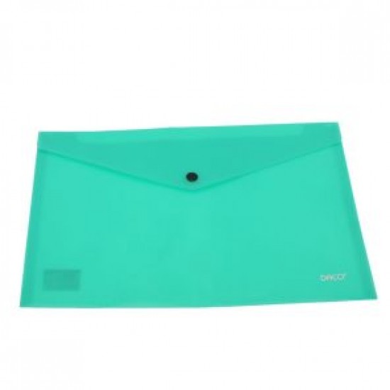 Mapa plastic plic cu capsa A4, Daco, diverse culori