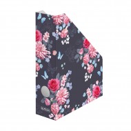 Suport dosare A4, carton, motiv Ladylike Flowers