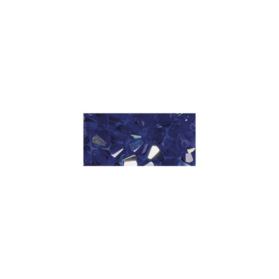 Margele slefuite, diamant  , 5 mm o, saphire, box 40
