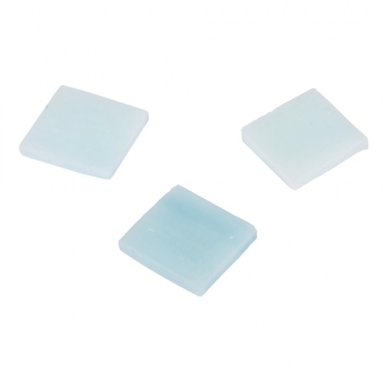 Pietre mozaic, 1,5 cm, marbled, turquoise, Tab-box ca. 24 pcs./ 40g