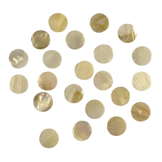 Mozaic-Pearl, 12 mm o, approx. 66 pc/ 40g