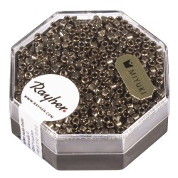 Delica-Rocailles, 2,2 mm o, brilliant bronze, metallic