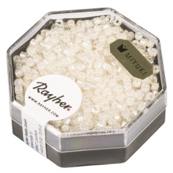 Delica-Rocailles, 2,2 mm o, orchid, transparent Rainbow Delica-Rocailles, 2,2 mm o, orchid, transparent Rainbow