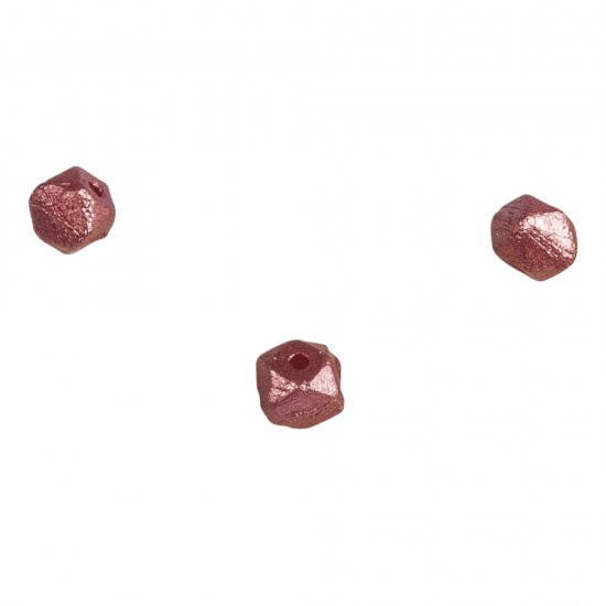 Margele Rayher, Antique Rocailles, diametru 4mm, roz antic, 120buc/set