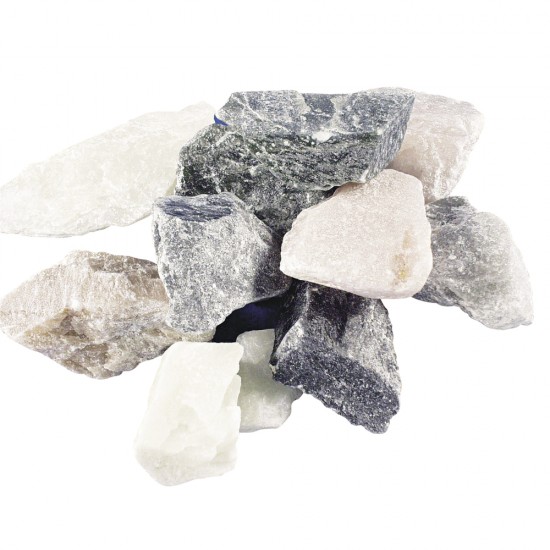 Soapstone welded, pale-roz, mixed 0.5-4kg