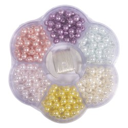 Margele Lovely, 10,7 cm ø in cutie, Rayher diverse culori și dimensiuni