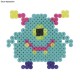Kit creativ bile pentru calcat " Monster", glow in the dark , Rayher, 2 motive/set