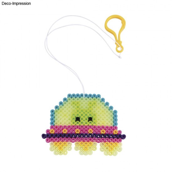 Kit creativ bile pentru calcat " Monster", glow in the dark , Rayher, 2 motive/set