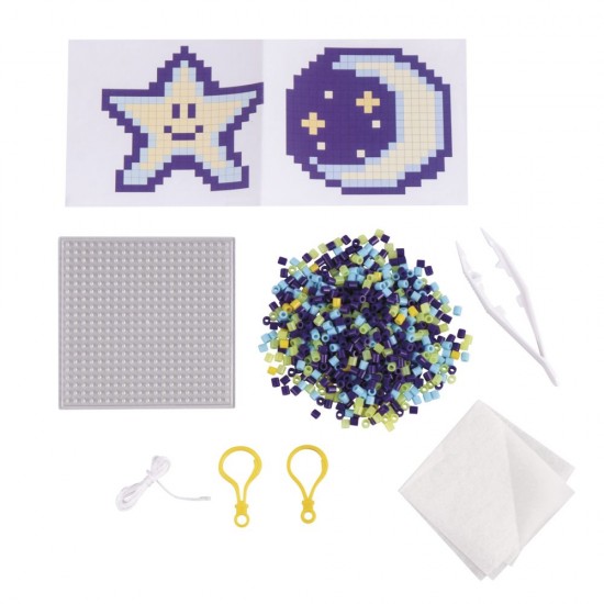 Kit creativ bile pentru calcat " STAR", glow in the dark , Rayher, 2 motive/set