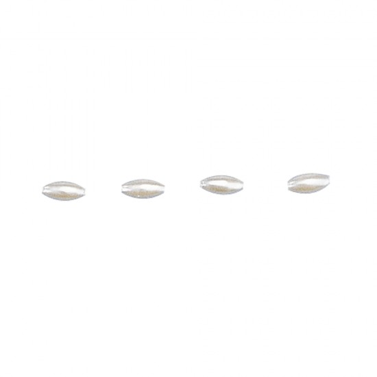 Margele in forma de maslina cerate, 6x3 mm, box 150 pcs.