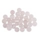 Margele din pietre semipretioase, cuart roz, Rayher,  ø 6 mm, 30/set