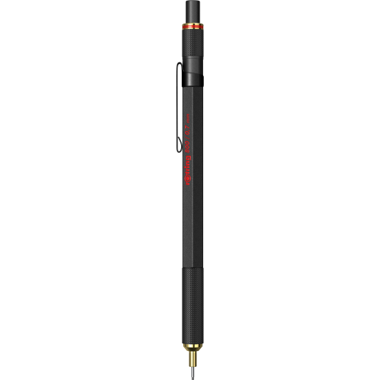 Creion metalic Rotring Black, serie 800, 0.7