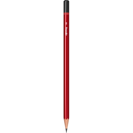 Rotring Core Creion lemn HB 3 culori carcasa: Blue, Green, Red