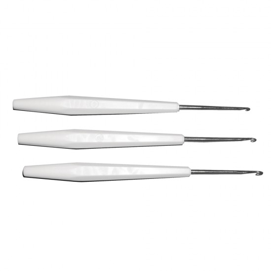 Croseta Rayher, 3/set, grosime 2,8mm/2,4mm/1,8mm