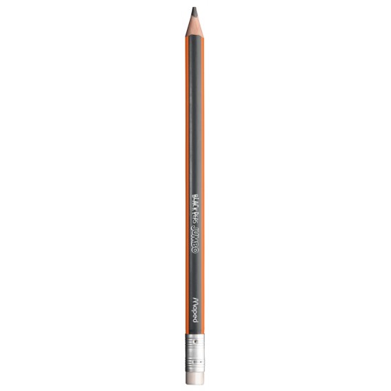 Creion cu guma Maped Black'Peps Jumbo HB, 854721