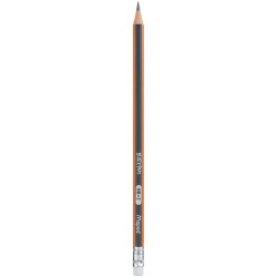 Creion cu guma Maped Black'Peps  HB, 12 buc, 851721 Creion cu guma Maped Black'Peps  HB, 12 buc, 851721