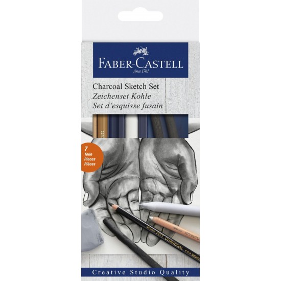 Set carbune Pitt Soft Faber - Castell