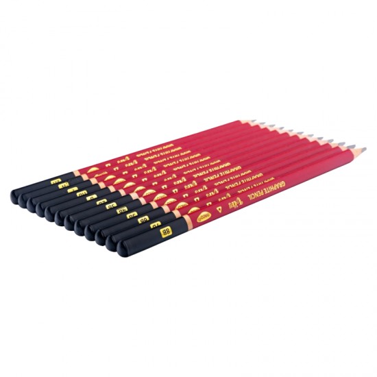 Creioane negre grafit de la 2H pana la 8B, 12/set, DACO Creioane negre grafit de la 2H pana la 8B, 12/set, DACO