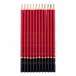 Creioane negre grafit de la 2H pana la 8B, 12/set, DACO Creioane negre grafit de la 2H pana la 8B, 12/set, DACO