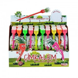 Creion grafit ARK corp neon, cap figurine zambareti+gazon Creion grafit ARK corp neon, cap figurine zambareti+gazon