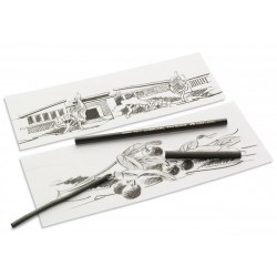 Carbune natural 20/set PITT MONOCHROME 3-6MM FABER-CASTELL