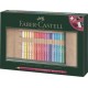 Rollup Faber-Castell 30 creioane colorate POLYCHROMOS + 3 creioane Castell 9000