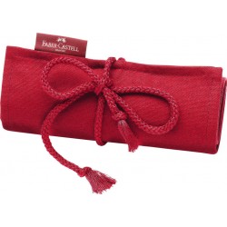 Rollup  18 creioane colorate grip, 1 ascutitoare, Faber Castell 201541