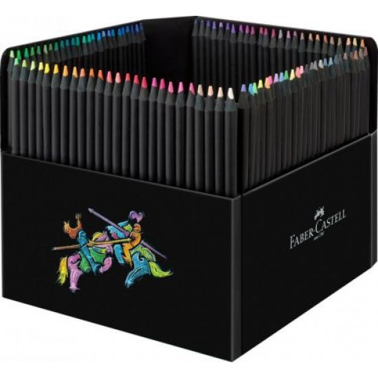Creioane colorate Black Edition Faber Castell , 100/set