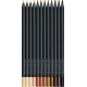 Creioane colorate tonurile pielii , Black Edition Faber-Castell , 12/set
