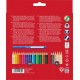 Creioane colorate  18+6 CULORI +  tonuri piele GRIP 2001 FABER-CASTELL
